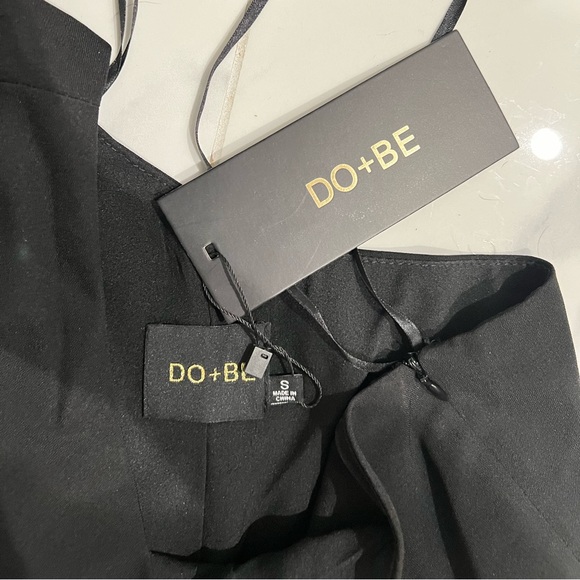 Black one shoulder mini dress - Picture 3 of 3